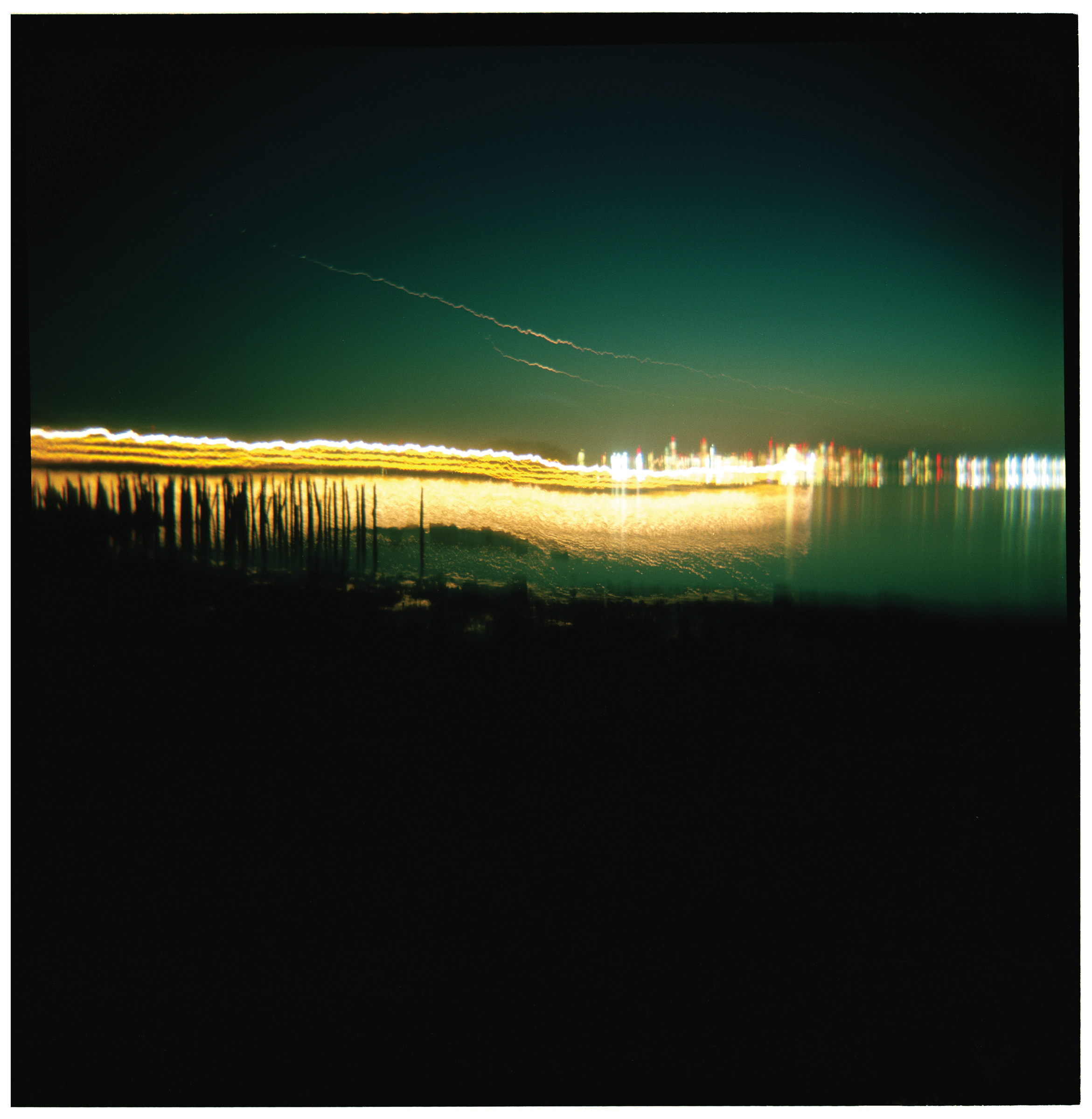 Commercial boats and aircraft (Lovells Island, MA)